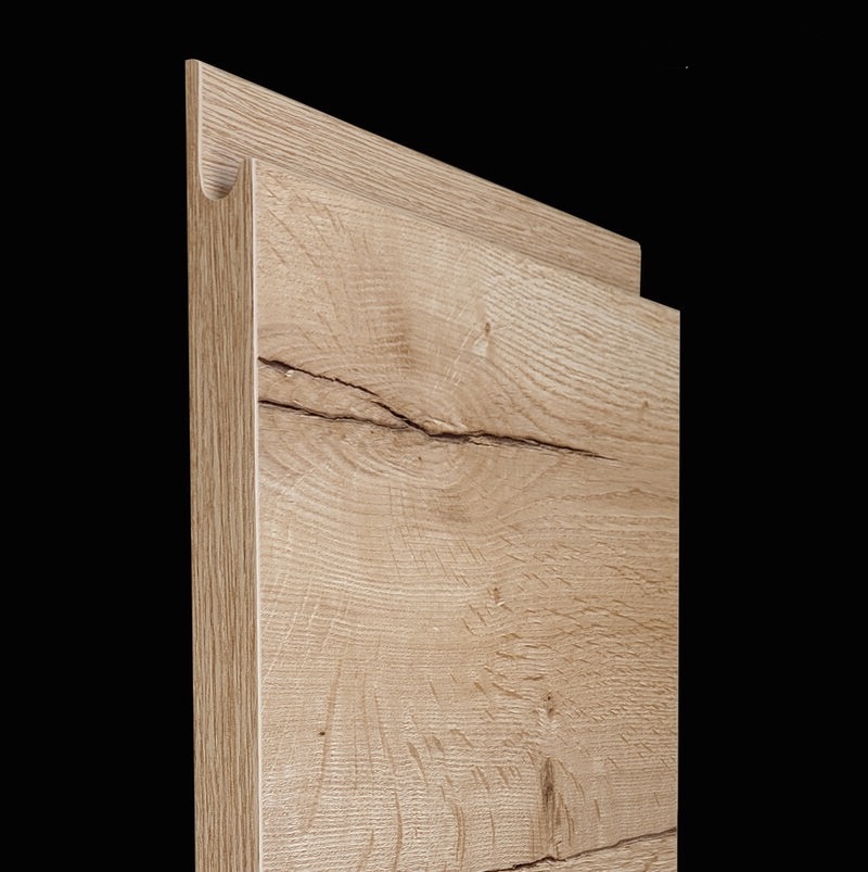 Ahşap desenli MDFLam Stepforming kapak